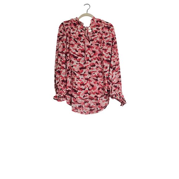 Plus-size chic flowy blouse - Picture 1 of 7